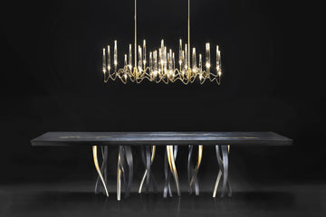 Pezzo Crystal Chandeliers: Where Sculptural Light Meets Liquid Clarity