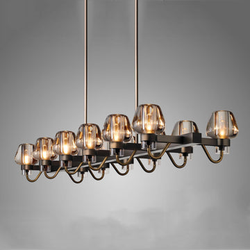 Letitia Linear Crystal Chandelier