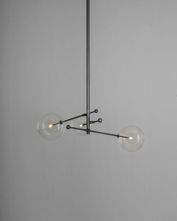 RD 15 3 Arms Chandelier