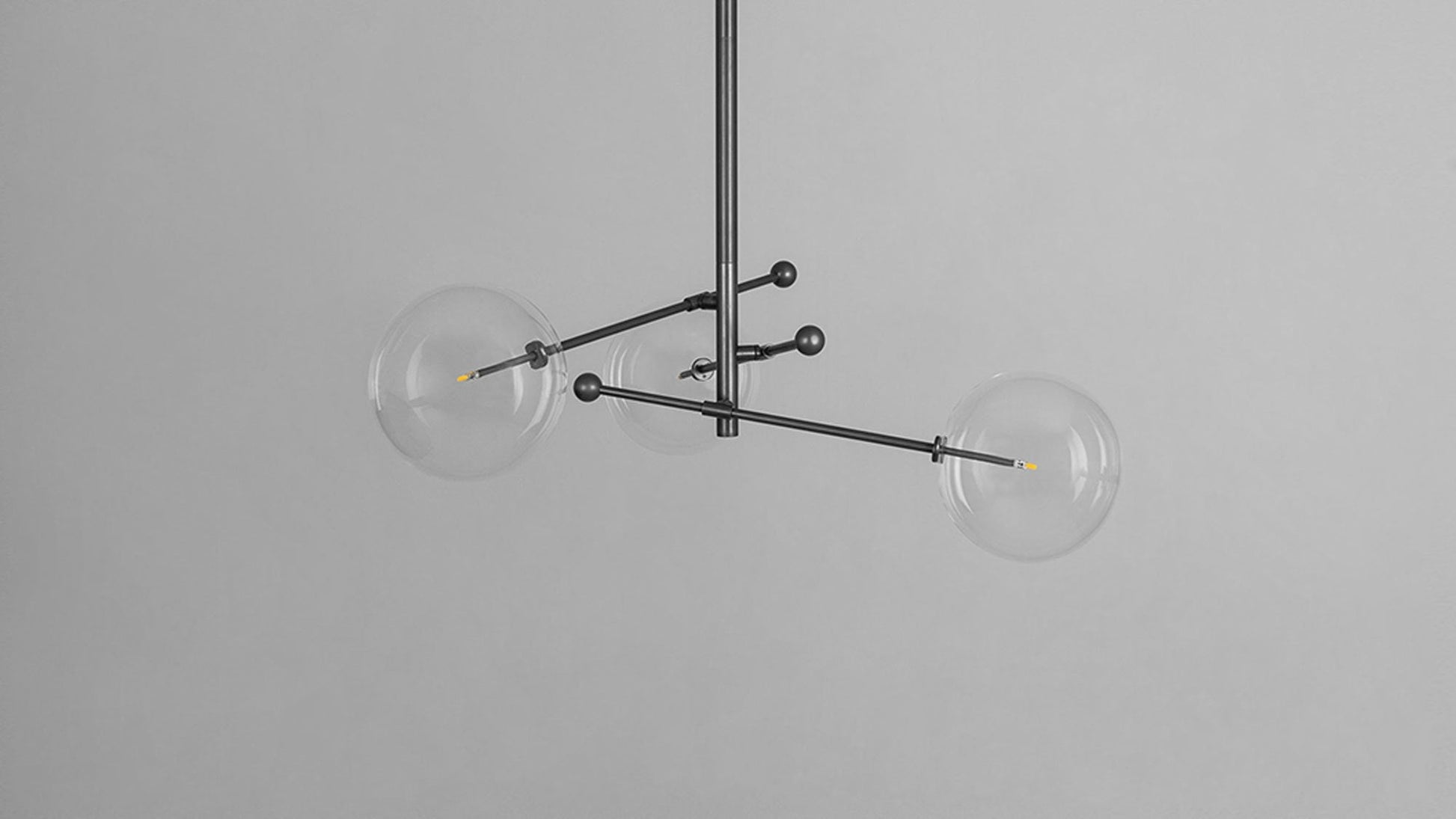 RD 15 3 Arms Chandelier