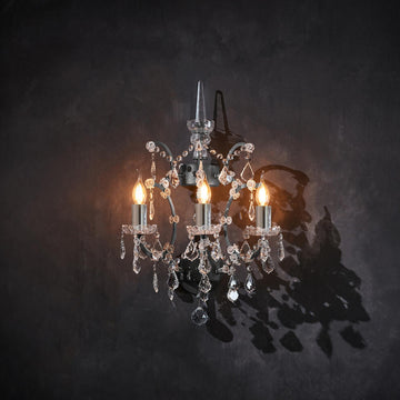 Crystal Sconce Natural