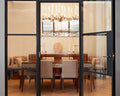 Pezzo Crystal Long Chandelier L78'' 59'' 40''