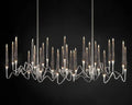 Pezzo Crystal Long Chandelier L78'' 59'' 40''