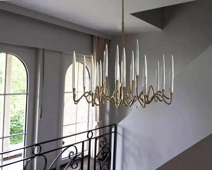 Pezzo Crystal Round Chandelier D33'' 59'' 40''