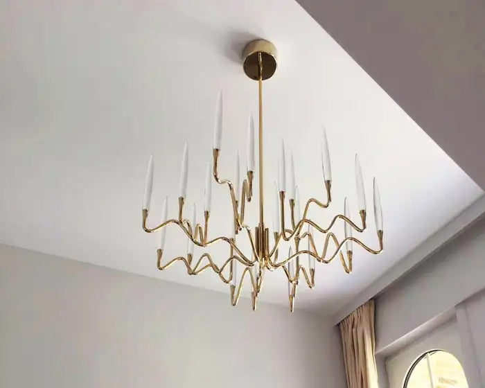 Pezzo Crystal Round Chandelier D33'' 59'' 40''