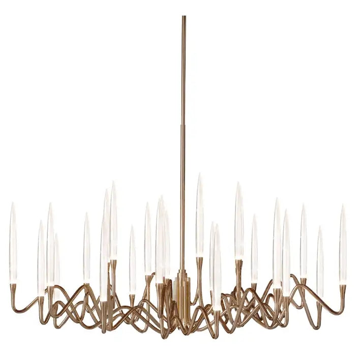 Pezzo Crystal Round Chandelier D33'' 59'' 40''