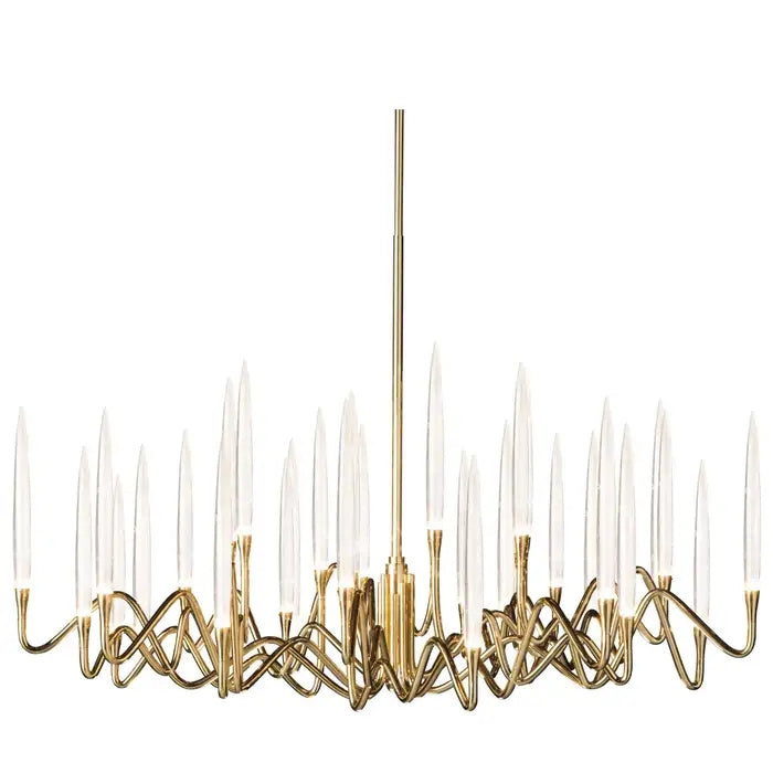 Pezzo Crystal Round Chandelier D33'' 59'' 40''