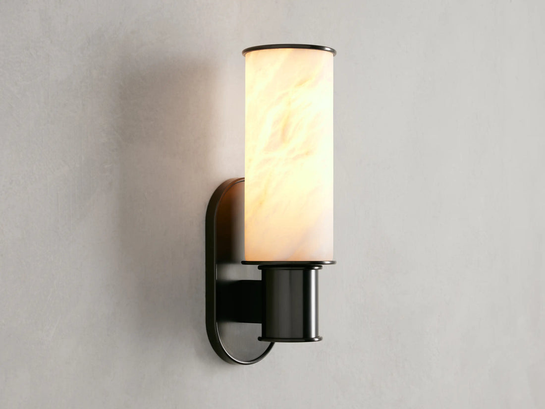 Harrlin Sconce in Alabaster