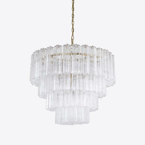 Large Treviso Murano Chandelier 31.5"