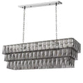 Glamour Rectangle Modern Chandeliers