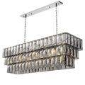 Glamour Rectangle Modern Chandeliers