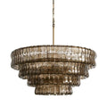 Amor 4-Tier Glass Round Chandelier 36