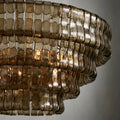 Amor 4-Tier Glass Round Chandelier 36