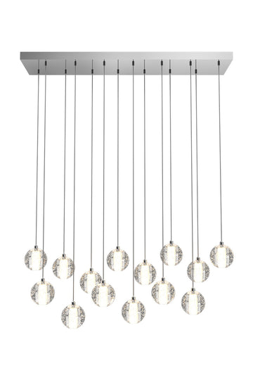 Dazzling Crystal Sphere Chandelier by Aurorae Lighting