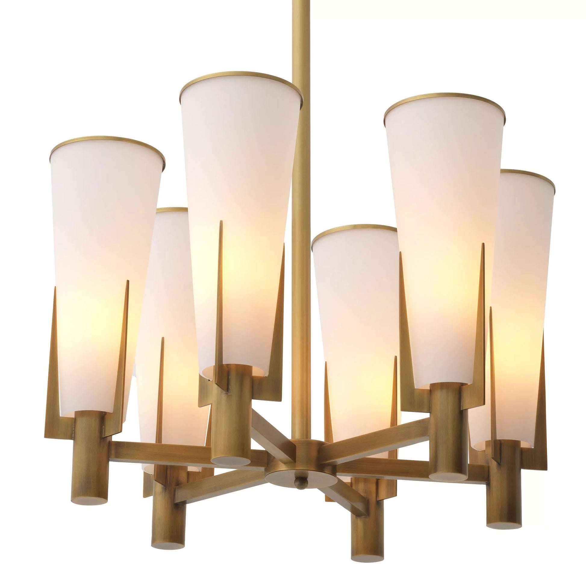Dino Modern Brass Chandelier