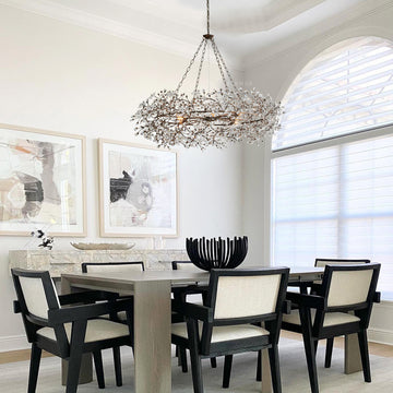 Fiore Crown Chandelier 39" 48" 60"