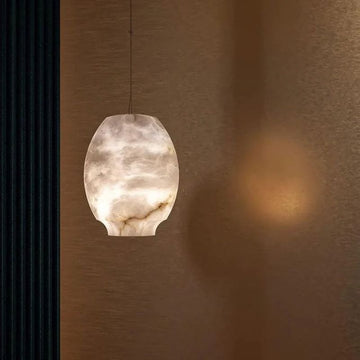 Alabaster Vase Pendant