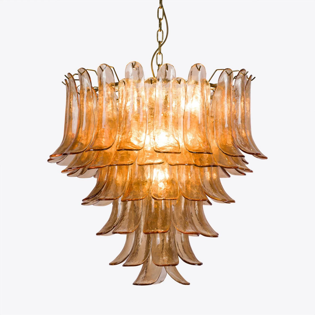 Amber Petalo Chandelier – 2 Sizes