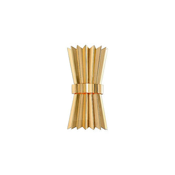 Corbett Moxy 15 3/4" High Gold Leaf 2-Light Wall Sconce