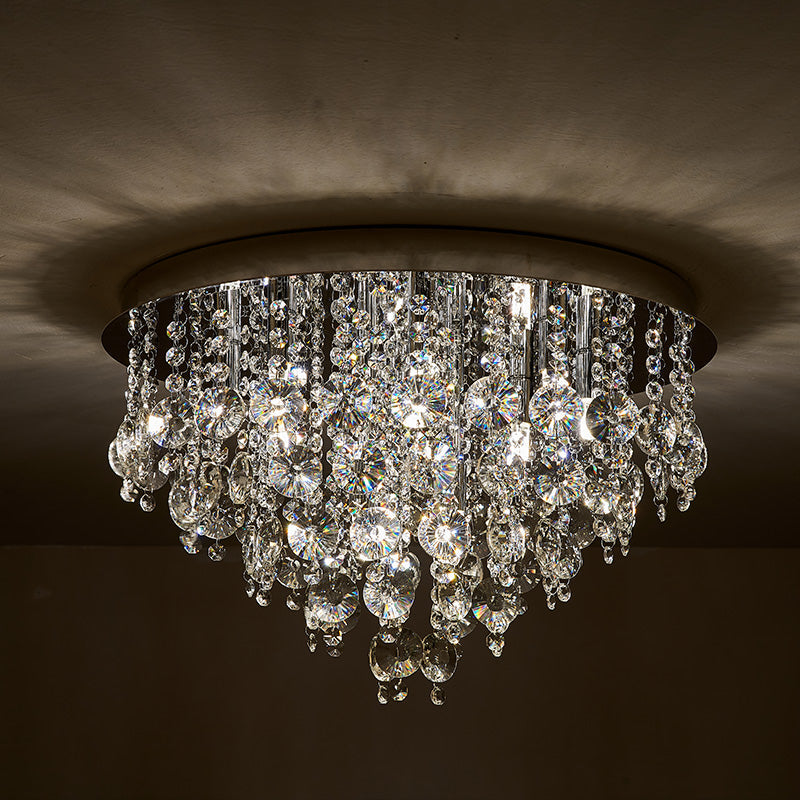 Flush Mount Crystal Ceiling Lighting – Hermanlamps