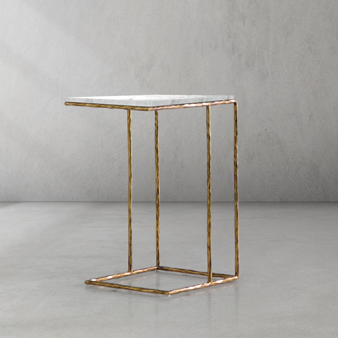 Thaddeus Mable C-Shaped Side Table