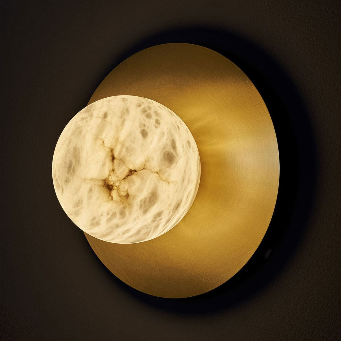 Copper Alabaster Wall Sconces