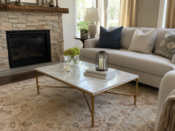 PROJECT: Custom Residential Living Room Furniture Installation