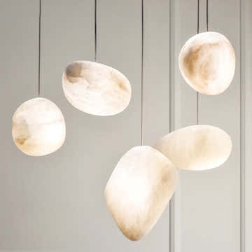 Alabaster Pendant Light