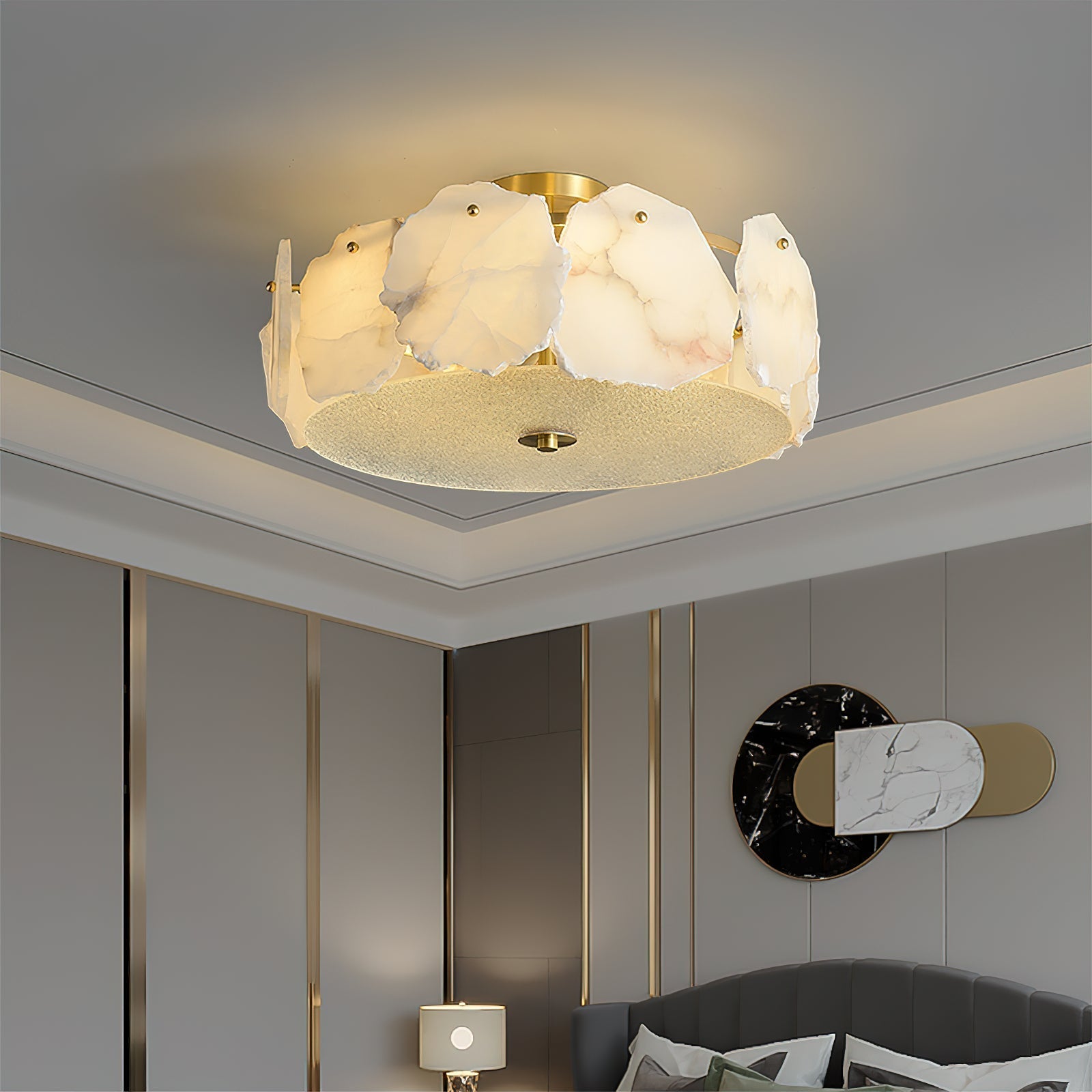 Alabaster Flush Mount