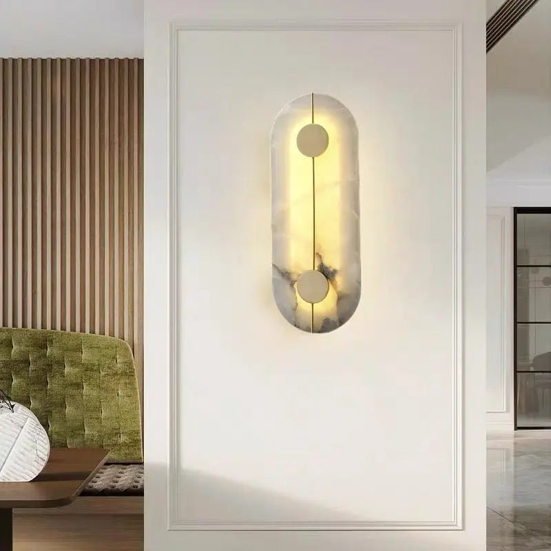 Alabaster Sconce