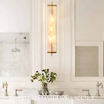Alabaster Wall Sconce