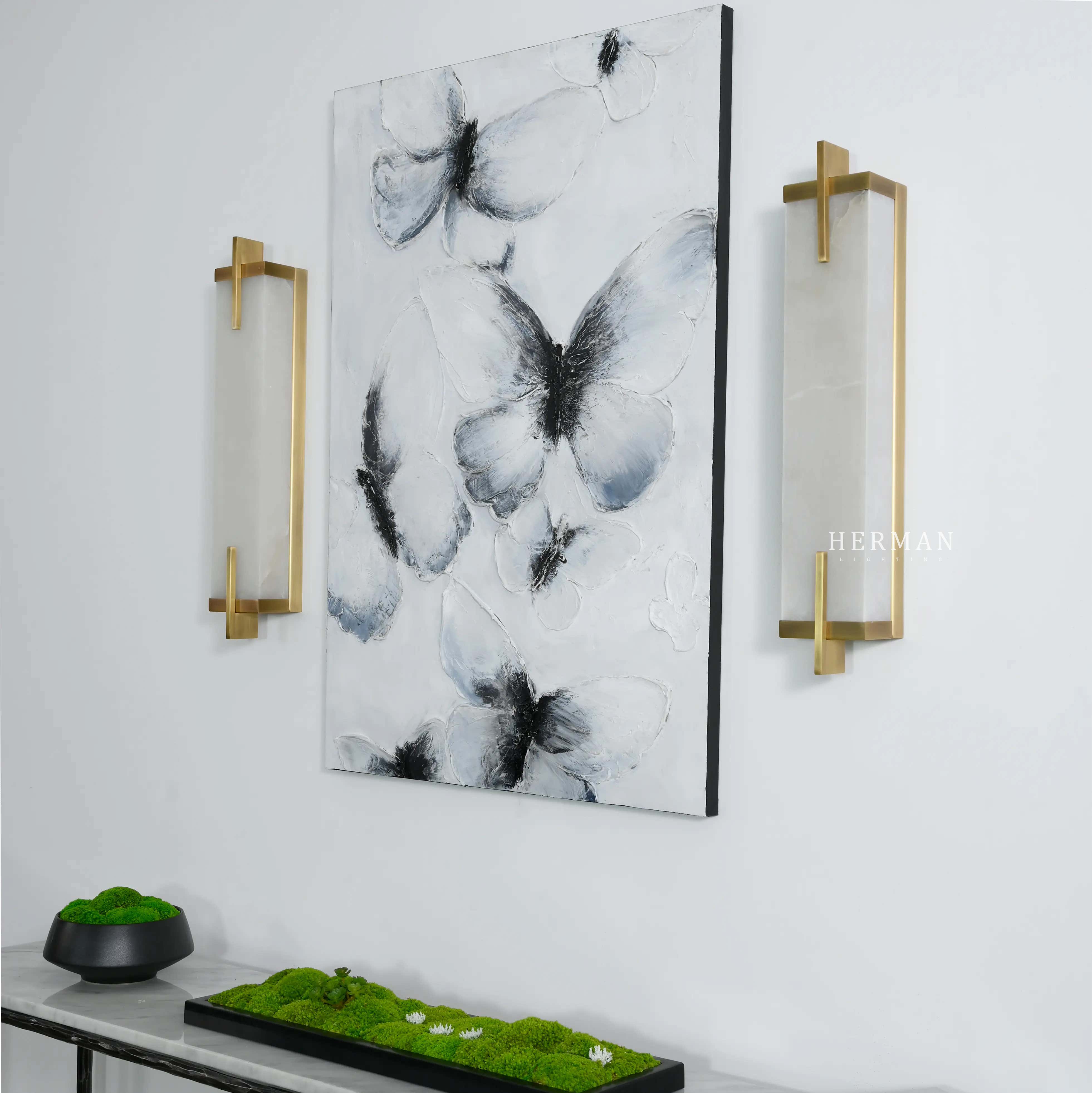 Beckett Alabaster Wall Sconce