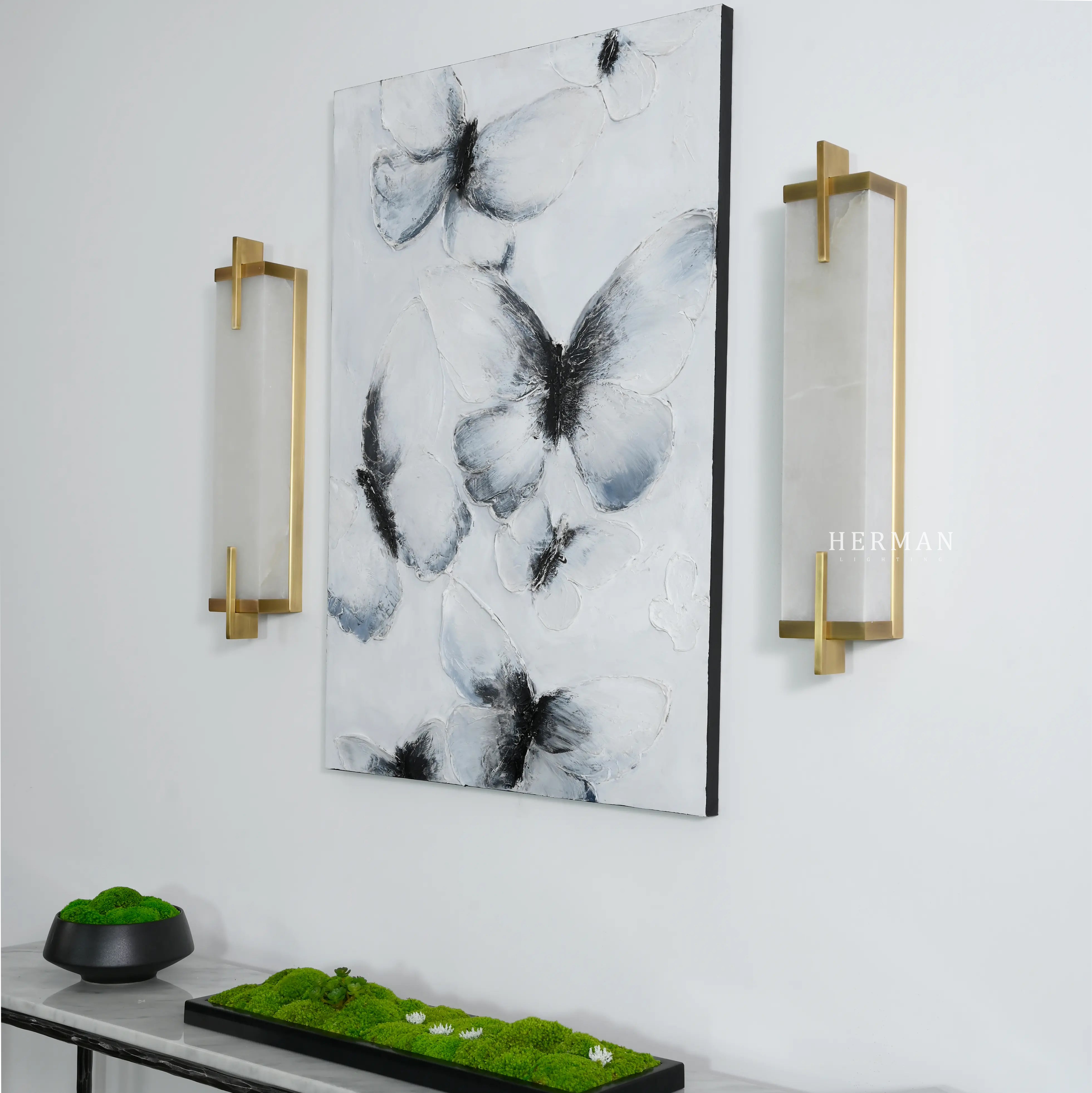 Beckett Alabaster Wall Sconce