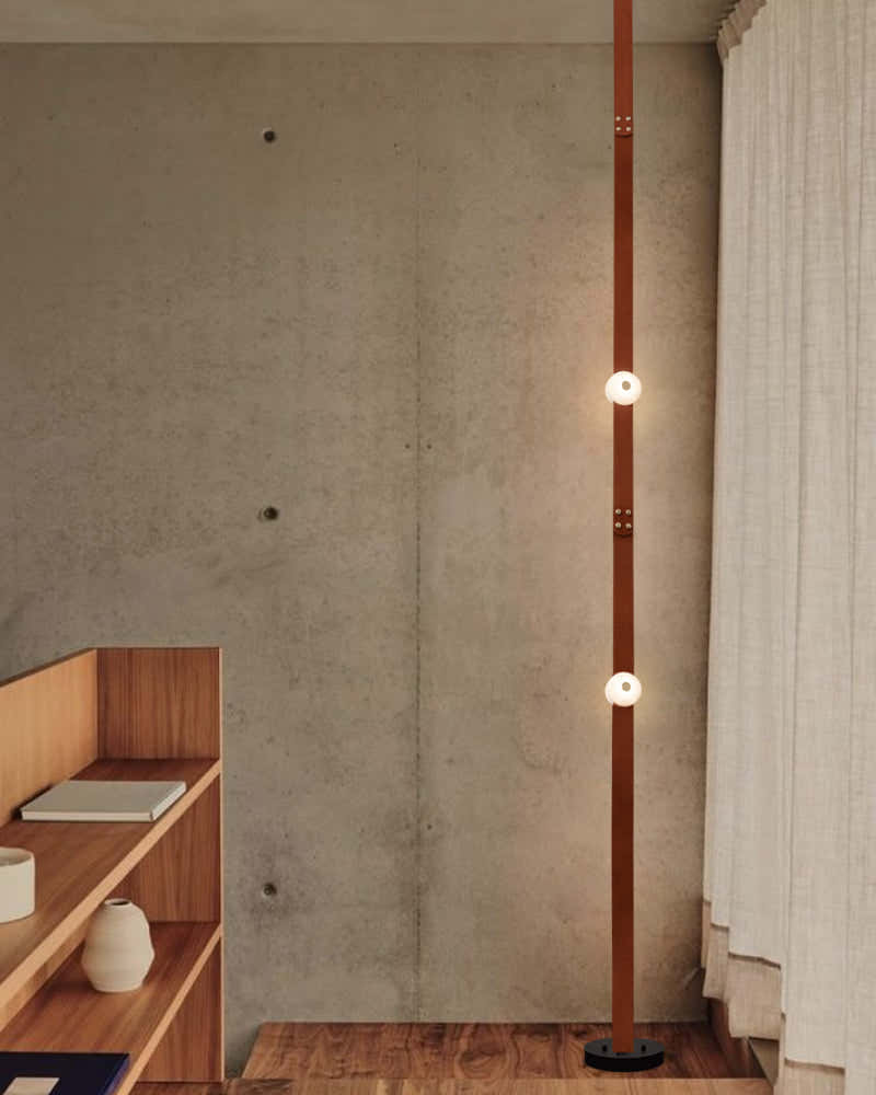 Mini Alabaster Floor-to-Ceiling Lighting