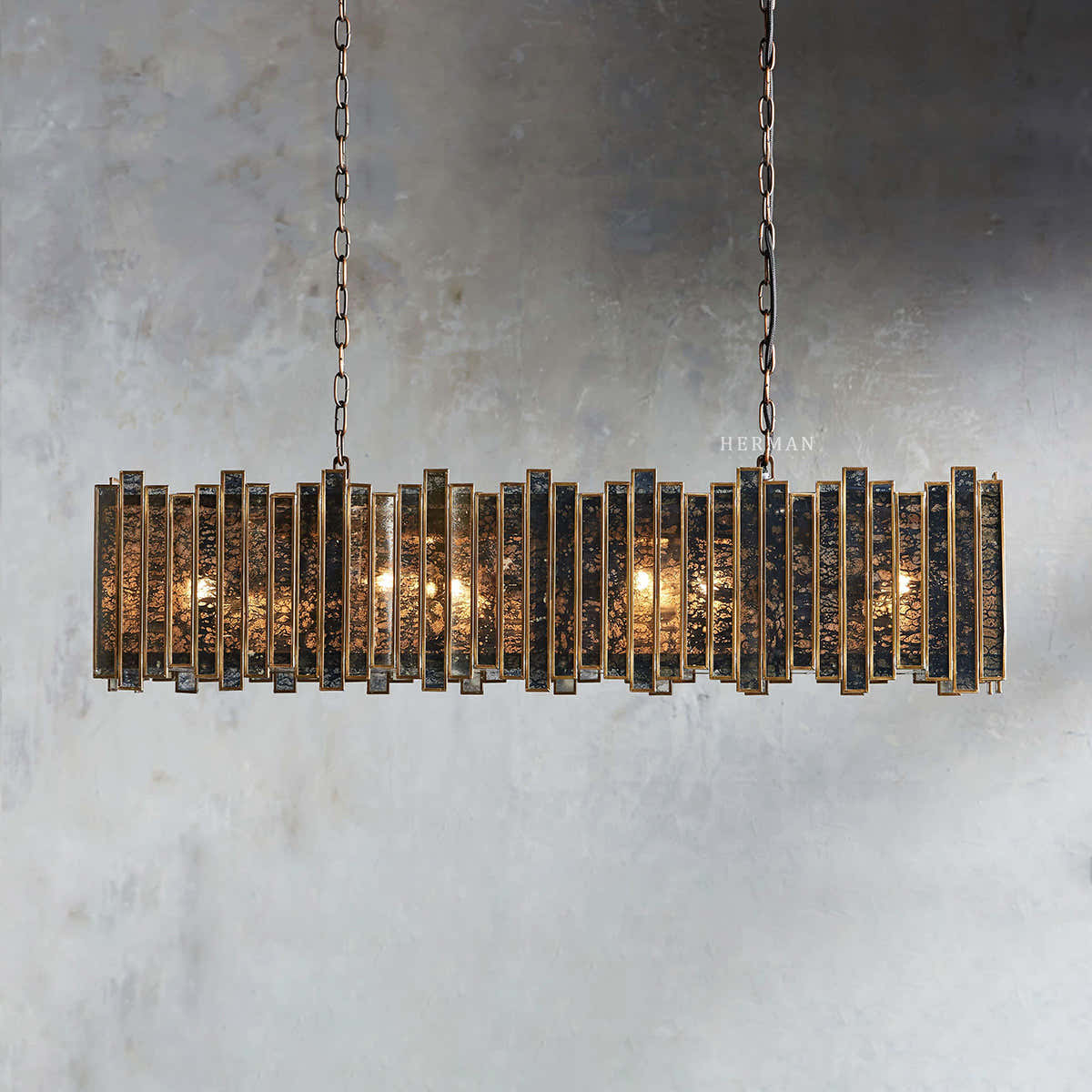 Laila Rectangular Chandelier