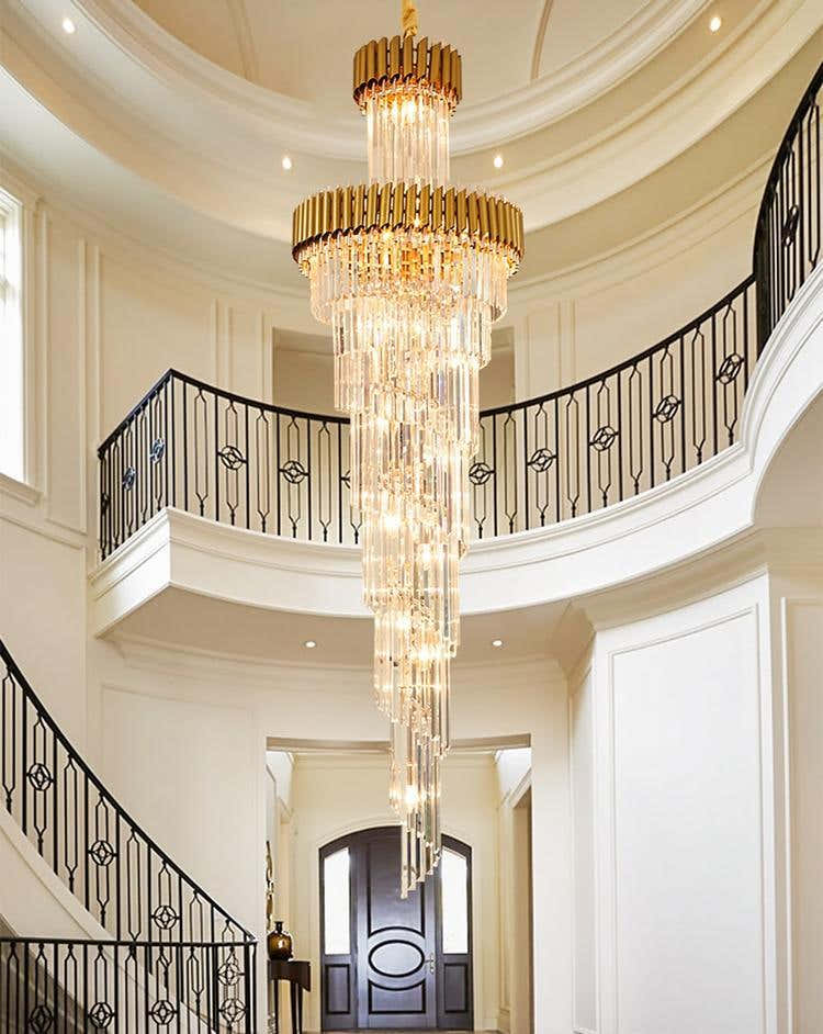 Enoch Multiple Tier Crystal Chandelier