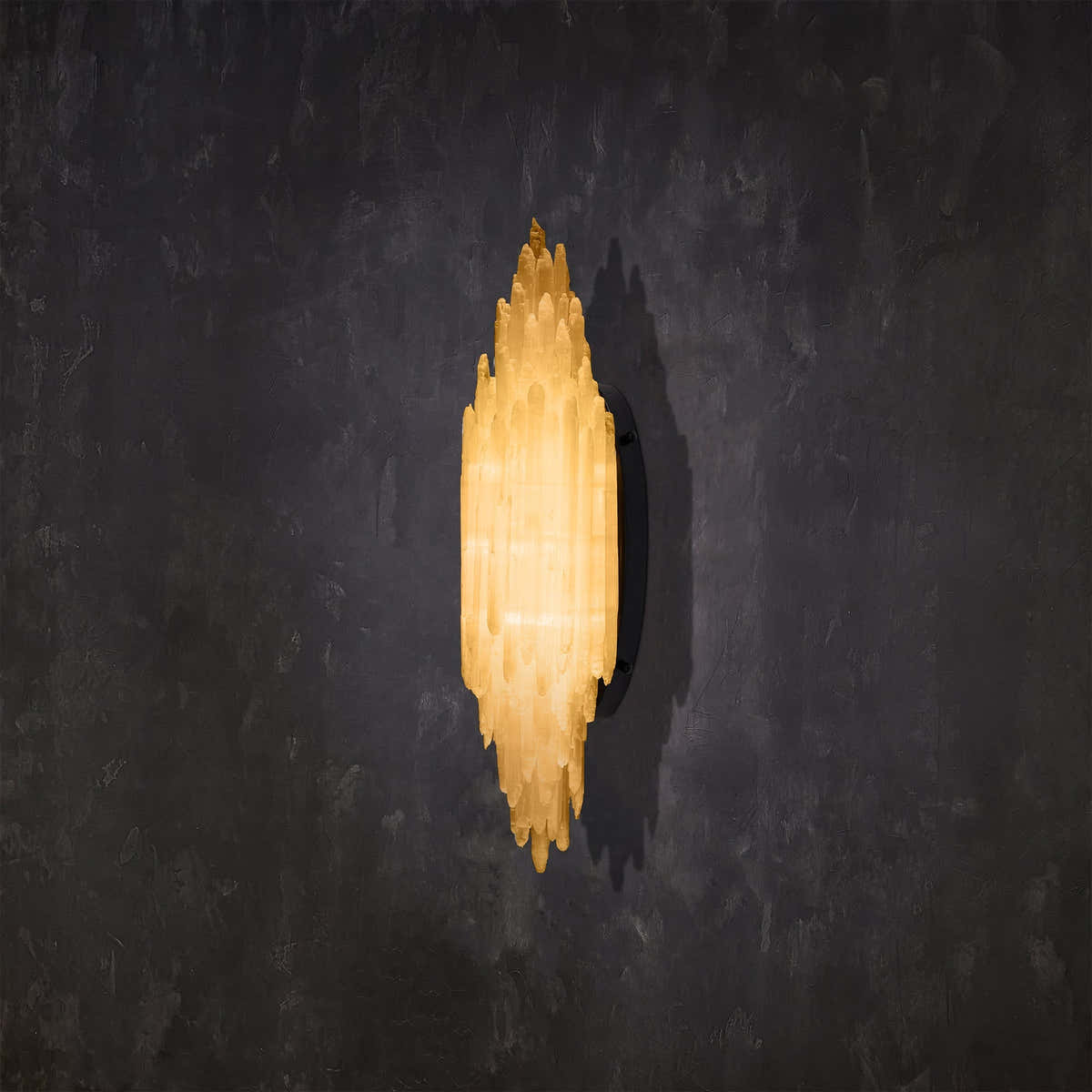 Art Selenite Wall Sconce