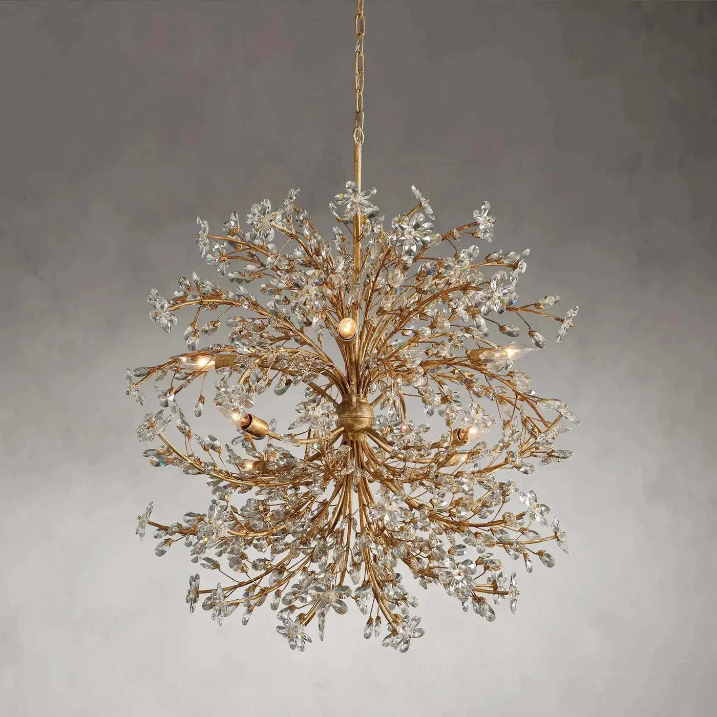 Fiore 8-Light Round Chandelier 35"