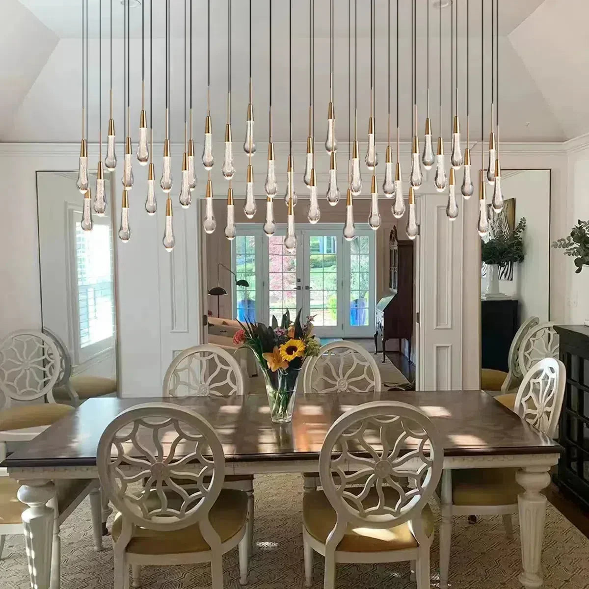 Soltaire Linear Chandelier 37" 50" 60" 70" 87" 120"