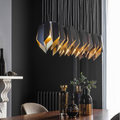 Modern Linear Chandelier For Dining Room