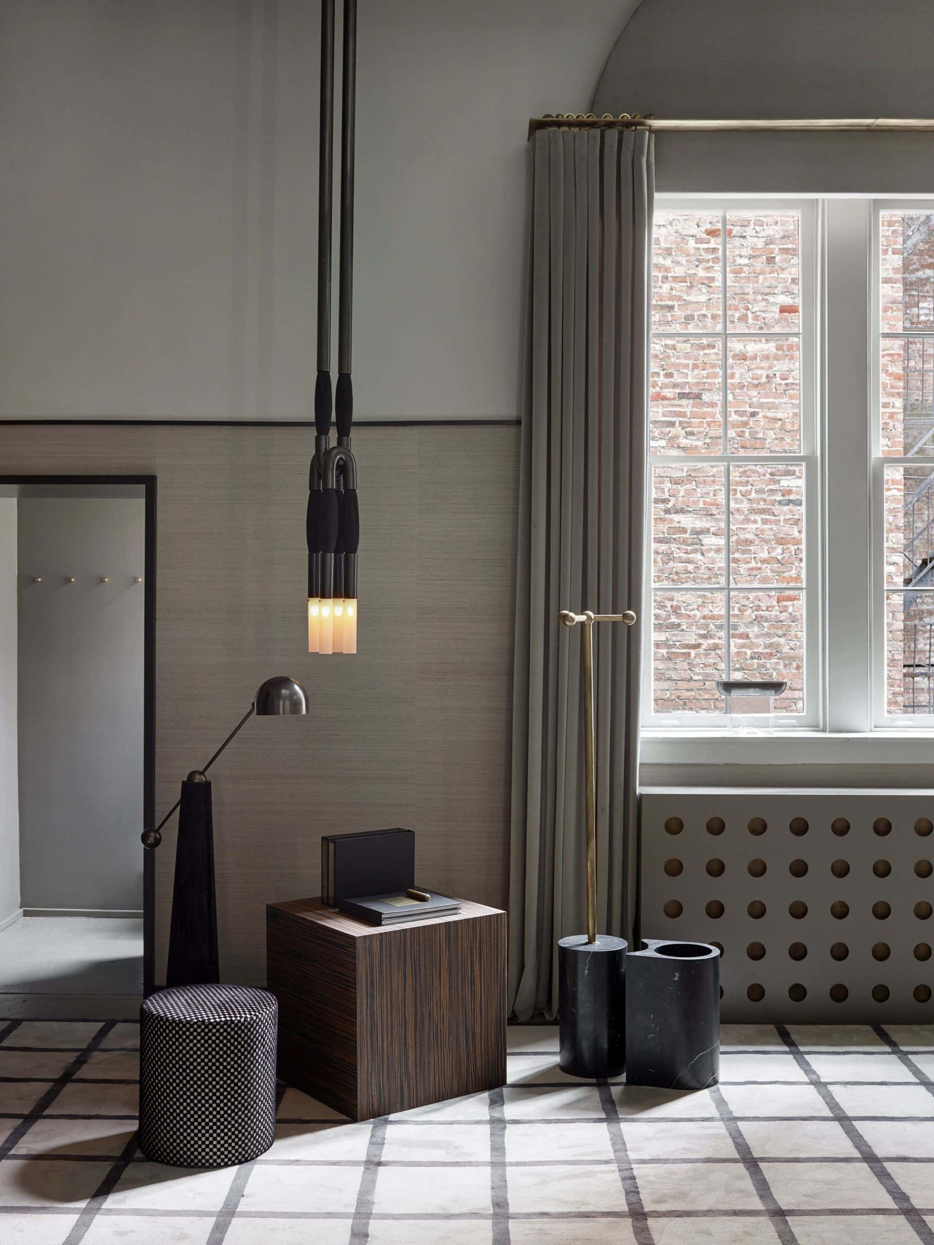 Heritage Horsehair 4-Light Pendant
