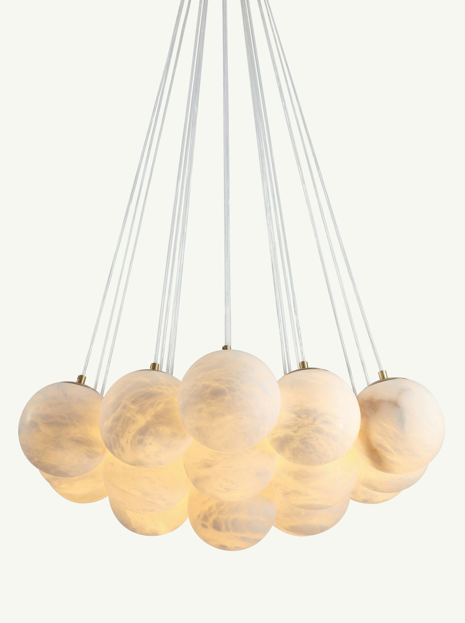 Aspen 19 Chandelier Alabaster