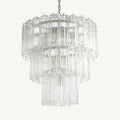 Capri Chandelier 3 Tiers Handblown Glass