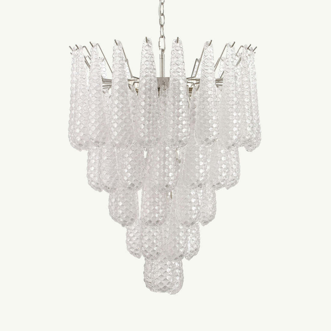 Drop Chandelier Handblown Glass