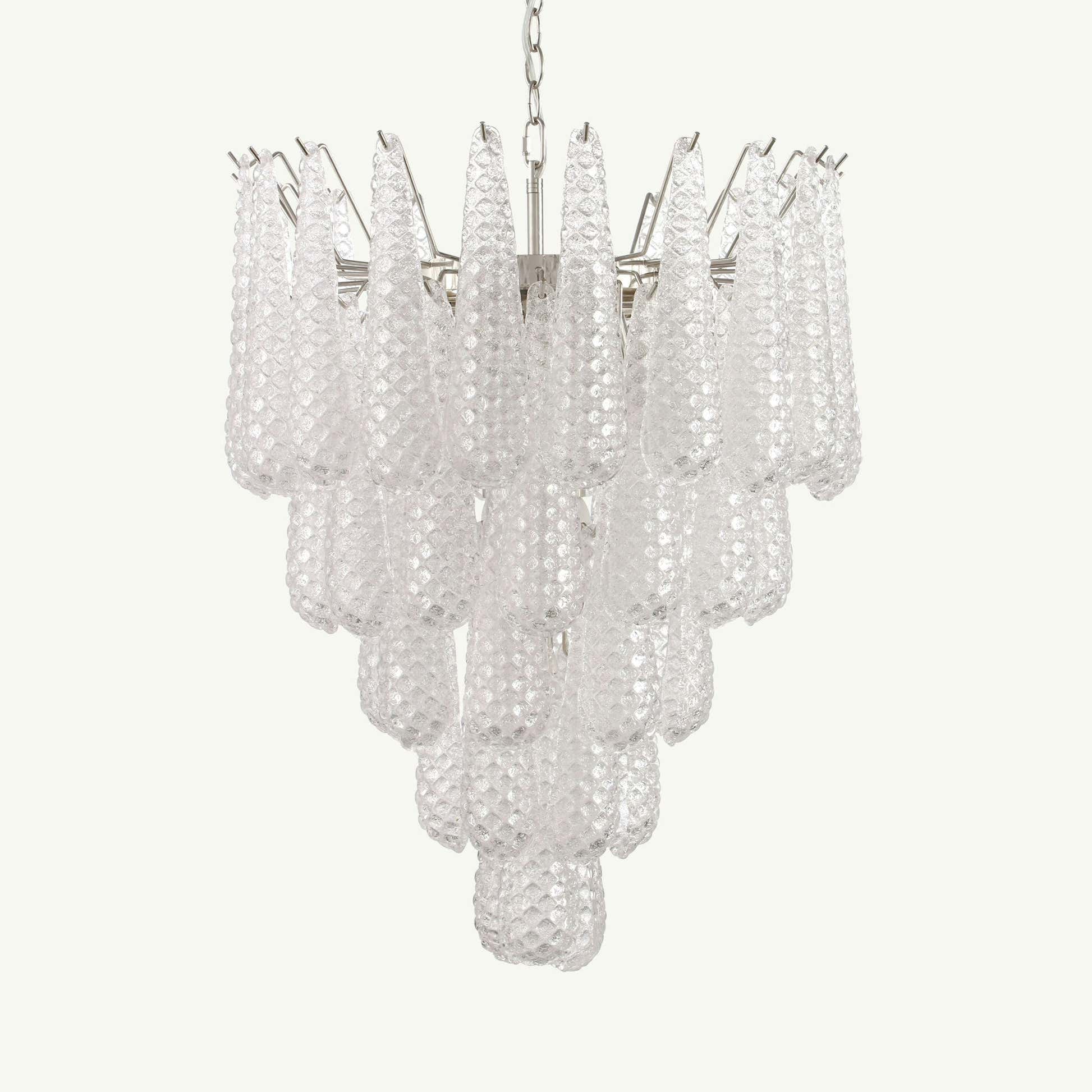 Drop Chandelier Handblown Glass