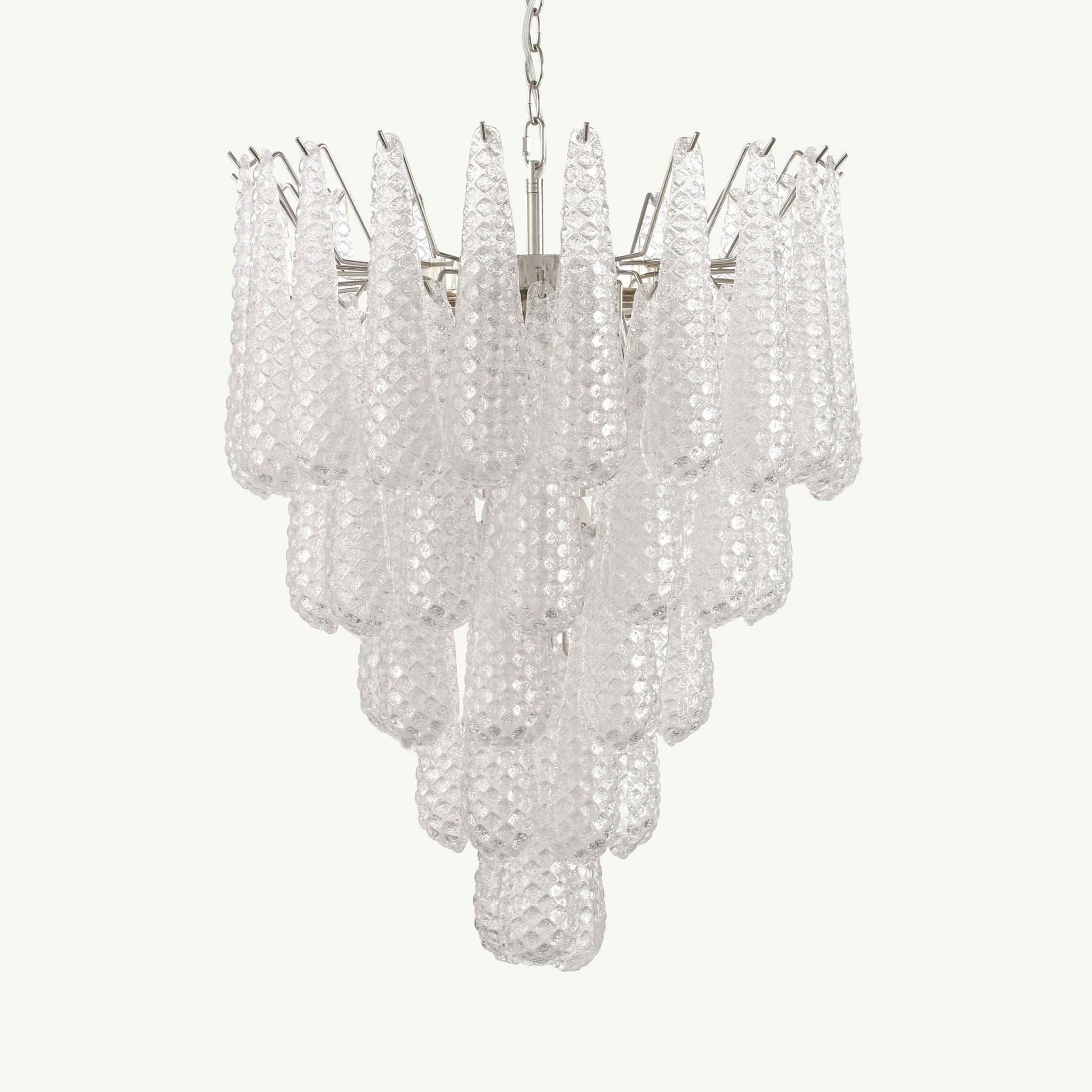Drop Chandelier Handblown Glass