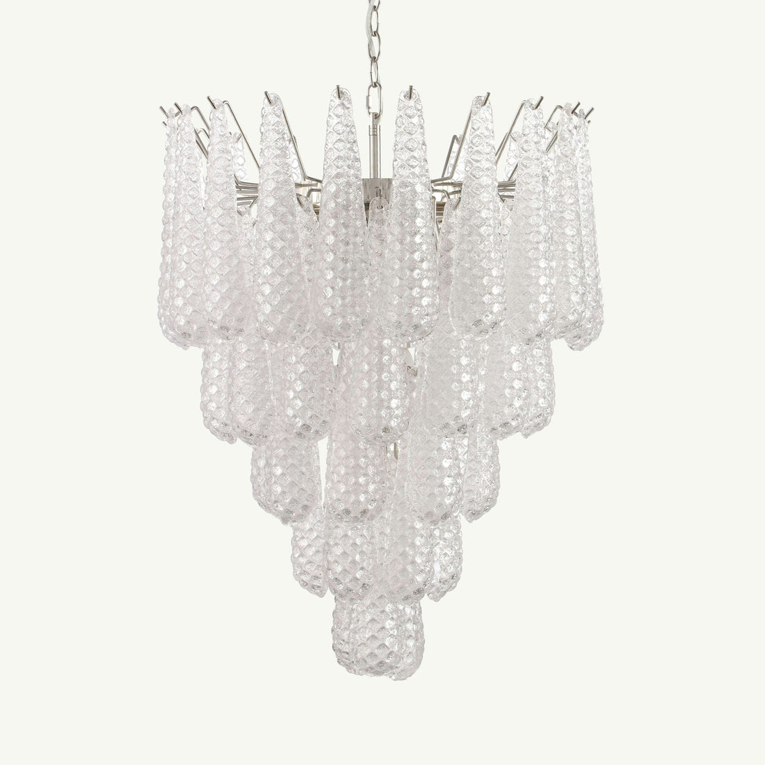 Drop Chandelier Handblown Glass