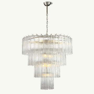 Capri Chandelier 4 Tiers Handblown Glass