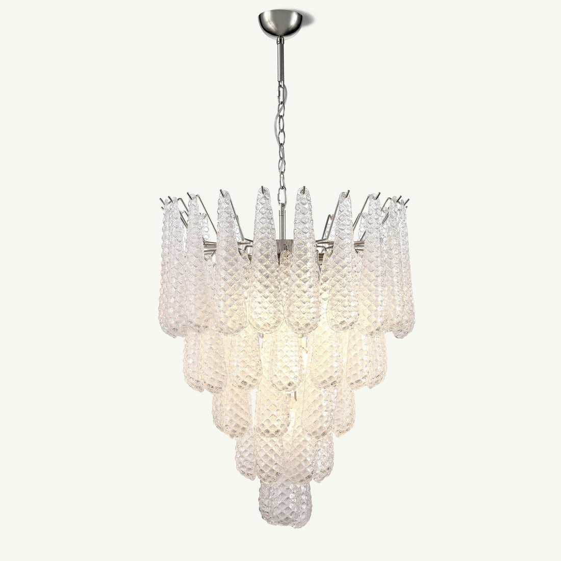 Drop Chandelier Handblown Glass