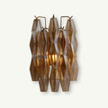 Noma Wall Lamp Amber Handblown Glass